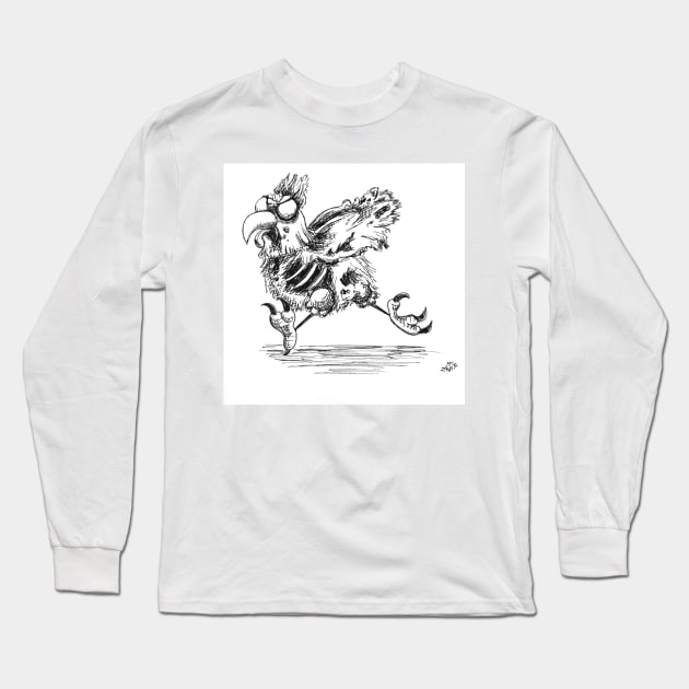 Inktober 2018: Day 5 Long Sleeve T-Shirt by hollydoesart